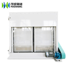 Dust Control Air-Recycling Aspirator for Removing Light Impurity